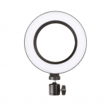 160 mm LED-r&otilde;ngasvalgusti t&auml;itevalgusti fotograafia LED-selfievalgus, h&auml;mardatav kaamera telefonilamp, USB-toitega otse&uuml;lekande/meigi jaoks