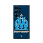 Coque Samsung Galaxy S25 Ultra logo om olympique de marseille bleu Fond Maniacase