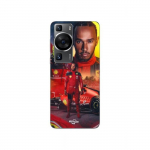 Coque Huawei P60 Lewis Hamilton Scuderia Ferrari F1 officiel Maniacase