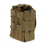 V&auml;listingimustes kasutatav Molle &uuml;he kahekordne ajakirjakott M4 M14 M16 AR15 G36 ajakirjajahi jaoks v&auml;litingimustes kasutatavate t&ouml;&ouml;riistarihmade ajakirjaklambrite jaoks khaki