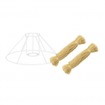 Kit DIY d&eacute;co - Abat jour - Raphia - 35 x 20 cm - Beige - Adulte