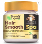Dravida Organics Hair Spa for Moisturizer Hair and Scalp, Keratin Hair Mask - Paraben Free (200 g)