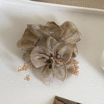 Elegantne Lilleline Lipsuga Juuksek&ouml;is Naiste Hobusesaba Pallipea Kummipael Scrunchie R&otilde;ngas must