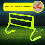 Kokkupandav t&otilde;kkejooks reguleeritav jalgpallitreeningu varustus Jalgpalli agility treeningu tarvik Eemaldatav jalgpalli t&otilde;kkeraam roheline