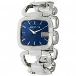 Gucci YA125405 G sinine numbrilauaga 30 mm naiste k&auml;ekell 30