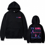 TV Girl Kapuutsiga Dressipluus Kes Tegelikult Hoolib Albumitr&uuml;kk Meeste Naiste Kapuutsiga Dressipluusid Harajuku Pullover Spordidress Unisex R&otilde;ivad S
