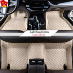 Toyota Corolla 2014 2015 2016 2017 2018 jaoks Auto P&otilde;randamatid Nahast Vaibad Kohandatud Auto Sisetarvikud beež