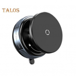 Telefonihoidik K&otilde;rge stabiilsusega raputusvastane Lihtne paigaldamine Iminapp Tugev magnetiline adsorptsiooniklamber Autotelefoni kinnitus must