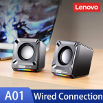 Originaal Lenovo A01 Juhtmega Juhtmevaba K&otilde;lar Madala Latentsusega Rikkaliku Bassiga Helikast Telefonile Arvutile Valjuh&auml;&auml;ldi Wired Speaker