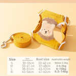 Kassi veok&ouml;is purunemisvastane Spetsiaalne kassi k&ouml;is koera veoj&otilde;u jaoks lemmiklooma rihma kett, reguleeritav rinnarihm M