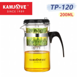 KAMJOVE Eraldatava Klaasist Teekann K&uuml;ljeltava K&uuml;ljeltava, 200ml-1.2L Kuumakindel Klaasist Tee Infusioonikann Teekannu Nupp, Filtreeriv Teekeetja CHINA