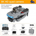 P15 droon 8K GPS kahe kaameraga professionaalne 5G takistuste v&auml;ltimise optiline voolu positsioneerimine harjadeta t&auml;iendatud RC Quadcopteri lennukim&auml;nguasi 8k dual camera 2B hall