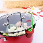 Steam Releaser Spill Preventer Raise The Lid Silicone Creative Splash Proof Boil over Stopper Pot