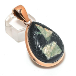 Ammolite Handmade Copper Jewelry Pendant 2.01 o7a22
