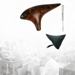 12 Hole Ocarinas Musical Instrument Accessories Ceramic Fun to Play Pure Tone Ocarina for