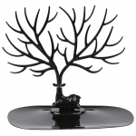 Hirve ehete nagi k&otilde;rvar&otilde;ngad kaelakee s&otilde;rmus ripats k&auml;ev&otilde;ru vitriin, alus puu must