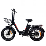 DZ2030 Valge/Must/Hall 48V16AH Aku 20 * 4,0-tolline Rehv Linn Ximano 7-k&auml;iguline 40KM/H Suunatuli Tagatuli Maantee Elektrijalgratas Black