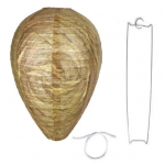 Herilasepesa peletus riputatav mesilaste peletaja paberlatern 22*28CM peleta mesitaru helekollane v&auml;rv