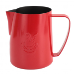 Piimavahustuskann 480ml 304 roostevaba teras luik kohvikoorekann latte art aurutuskann Bright Red