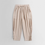 P&uuml;ksid Suured Suvised Meeste Puuvillased K&otilde;rged Suured Suurused Laia s&auml;&auml;rega Linane P&uuml;ksid Suurem&otilde;&otilde;dulised Jooksup&uuml;ksid Meestele Suures suuruses avarad p&uuml;ksid Meestele L beež