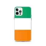 Coque iPhone &ndash; Drapeau C&ocirc;te d'Ivoire &ndash; iPhone 12 Pro &ndash; Supp &ndash; Mitmev&auml;rviline &ndash; Vertikaalne