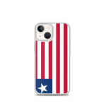 Coque T&eacute;lephone Drapeau Liberia &ndash; iPhone 13 mini