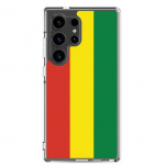 Coque T&eacute;l&eacute;phone &ndash; Samsung &ndash; Galaxy S24 &ndash; Drapeau Bolivie &ndash; Supp &ndash; Mitmev&auml;rviline