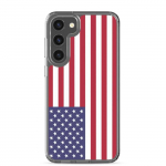 Coque T&eacute;l&eacute;phone &ndash; Samsung &ndash; Galaxy S21 Ultra &ndash; Drapeau &Eacute;tats-Unis &ndash; Souple &ndash; mitmev&auml;rviline