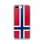 Coque iPhone &ndash; Drapeau &icirc;le Bouvet &ndash; Supp &ndash; Mitmev&auml;rviline &ndash; &Uuml;hilduv iPhone 8 Plus