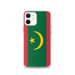 Coque T&eacute;lephone Drapeau Mauritanie &ndash; iPhone 12