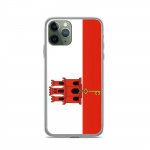Coque iPhone - Gibraltar - iPhone 11 Pro - Souple - Mitmev&auml;rviline - Disain Drapeau