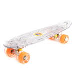 Neljarattaline rula LED Penny stiilis vilkuv &uuml;ksik kumer teismelised lapsed beebi &otilde;nnelik kingitus s&auml;rav rula 100KG sinine