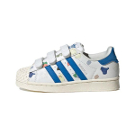 LEGO x adidas Superstar CF J Tellised ja kujuke - Valge Kuninglik Sinine Laste tossud Jalan&otilde;ud-Valge L&auml;bipaistev-Valge IF2201 31
