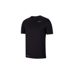 Nike Pro Vabaaja Prinditud Logoga &Uuml;mmarguse Kaelusega L&uuml;hikeste Varrukatega T-s&auml;rk Meeste Topid Must CJ4612-010 S