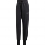 Adidas X Stella McCartney Collaboration McCartney Splitcuff vabaaja pehmed ja mugavad &uuml;hev&auml;rvilised k&otilde;rge v&ouml;&ouml;kohaga kootud dressip&uuml;ksid naistele mustad IW9852 XL