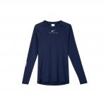 Nike X Nocta Koost&ouml;&ouml; Mugav Mood Kitsa L&otilde;ikega Pikkade Varrukatega T-s&auml;rk Unisex Topid Tumesinine Valge DN0002-419 XL