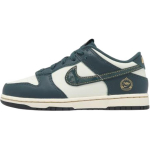 Nike Dunk Low PS S&uuml;gav džungel Laste tossud Roheline Kahvatu-kreemjas Vintage-roheline FB9108-301 29.5
