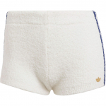 Adidas Originals Premium T&auml;iskootud Logotr&uuml;kiga Triibulised Kudumistega Vabaaja L&uuml;hikesed P&uuml;ksid Naiste L&uuml;hikesed P&uuml;ksid Valge IX0942 M