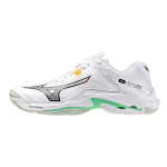 Mizuno Wave Lightning Z8 Valge Must K&uuml;lmutatud Smaragd Unisex Tennised V1GA240016 39 white