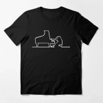 R&otilde;&otilde;msad mood T-s&auml;rgid La Linea The Line Osvaldo Cavandoli TV Mehed Naiste Stiil T&auml;navar&otilde;ivad T-s&auml;rgid &Uuml;markaelusega vabaaja topid Camisetas 4XL