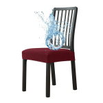 Veekindel spandex Jacquard toolipadja kate s&ouml;&ouml;gitoa polsterdatud padja tooli istmekate ilma seljatoe m&ouml;&ouml;blita 1pcs chair cover