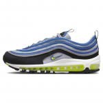 Nike Air Max 97 Og Atlantic Blue Voltage Yellow Naiste tossud Vabaajajalatsid DQ9131-400 35.5