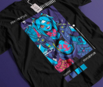 Vanaaegne eriline anime armastuse T-s&auml;rk Jaapani s&auml;rk Anime T-s&auml;rk Manga kingis&auml;rk 4XL