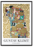 Plakat gustav klimt abstrakcja fulfillment 21x30 cm