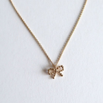 DOL Mini paelaga kaelakee [h&otilde;be/kuld] gold