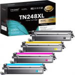 Cartouche de Toner - GENERIC - TN248XL - Compatible Brother - 3000 pages noir - 2300 pages couleur