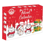 Kassi Advendikalender Kasside Interaktiivsed M&auml;nguasjad J&otilde;ulude TagasilugemisKalender Erinevatega A red