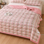 Suvine jahutav tekk jahutuskiust hingav pehme jahutav tekk masinas pestav kliimaseadme tekk 100*150cm(Color random)