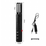 Laetav automaatne kalasoomuste eemaldaja roostevabast terasest teraga 1500mA Battery Electric Fish Scale Remover