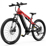 Elektrijalgratas DUOTTS 27.5 250W Mootor Linna Elektrijalgratas 48V 13.5AH Maksimaalne S&otilde;iduulatus 90km 14 K&auml;iku Kandev&otilde;ime 150kg E29 Hydraulic Brakes punane